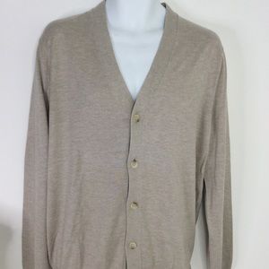 Banana Republic Cardigan Silk Sweater Mens L